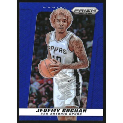 2024-25 Prizm Deca Prizms Blue #125 Jeremy Sochan