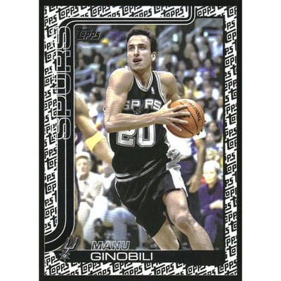 2025-26 Topps Foil Pattern #262 Manu Ginobili