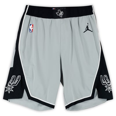 De'Aaron Fox San Antonio Spurs Fanatics Authentic Game-Used Gray Shorts from the 2026 NBA Playoffs - Size 36