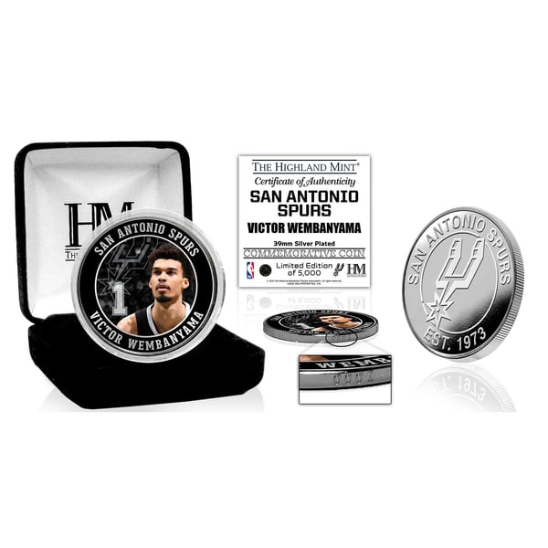 Pièce Commémorative Dallas Cowboys The Highland Mint - 39 Mm Bronze Limitée