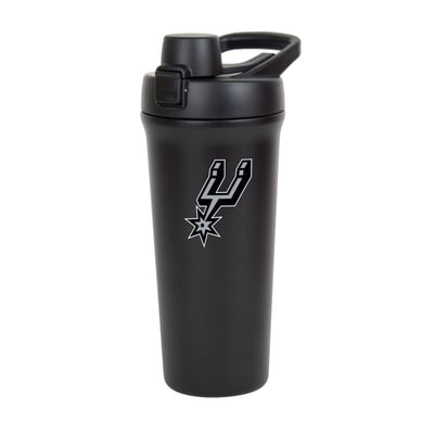 San Antonio Spurs Logo Brands 26oz. Flipside Shaker Bottle