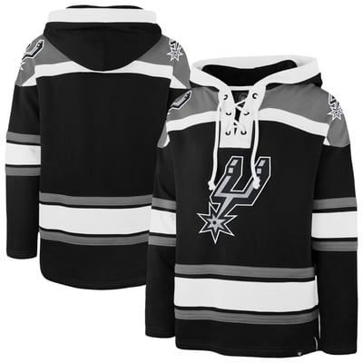 San Antonio Spurs '47 Superior Lacer Hoodie - Black