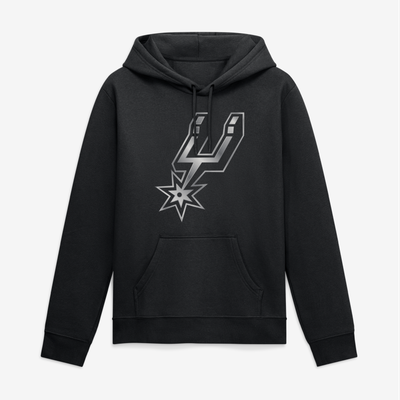 San Antonio Spurs Big & Tall Forged Mascot Hoodie - Black
