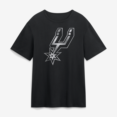 San Antonio Spurs  Forged Mascot T-Shirt - Black