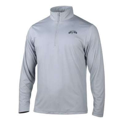 San Antonio Spurs Columbia Fairway Break Quarter-Zip Pullover - Gray