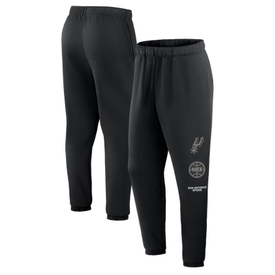  San Antonio Spurs Fanatics Fleece Joggers - Black