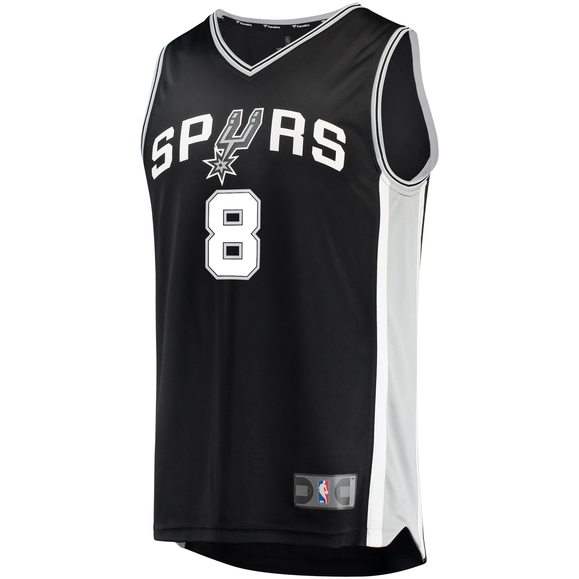 Men's San Antonio Spurs Patty Mills Fanatics Black Fast Break