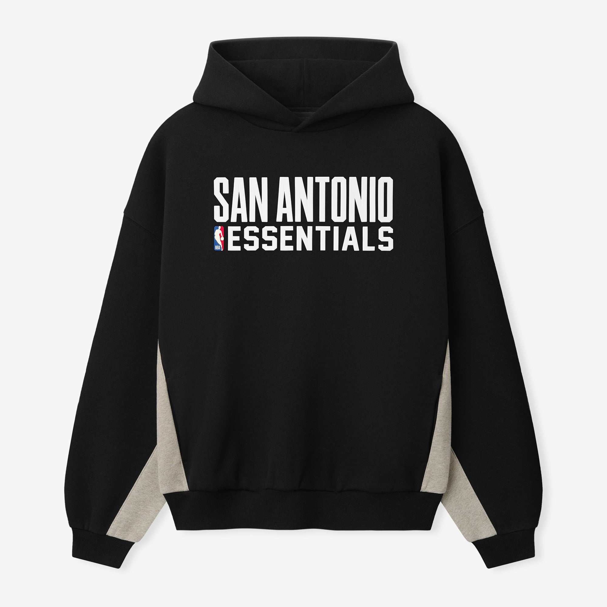 Men's San Antonio Spurs Fear of God Black 90s Relaxed Hoodie
