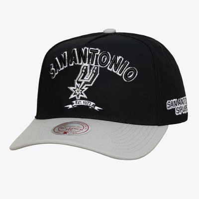 San Antonio Spurs Mitchell & Ness True Legacy Pro Snapback Hat - Black