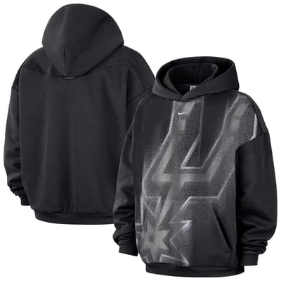 San Antonio Spurs Nike 2026 Standard Issue Practice Icon Fleece Pullover Hoodie - Black