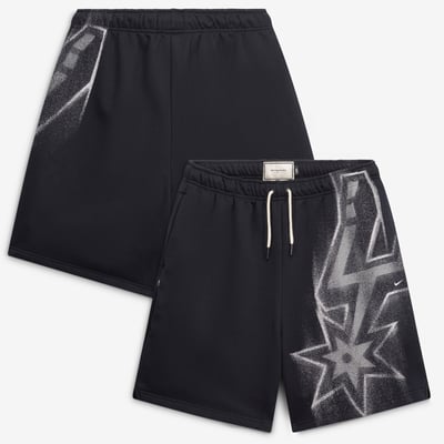 San Antonio Spurs Nike 2026/27 Standard Issue Practice Icon 7" Fleece Shorts - Black