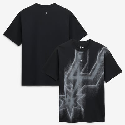 San Antonio Spurs Nike 2026/27 Standard Issue Practice Icon T-Shirt - Black