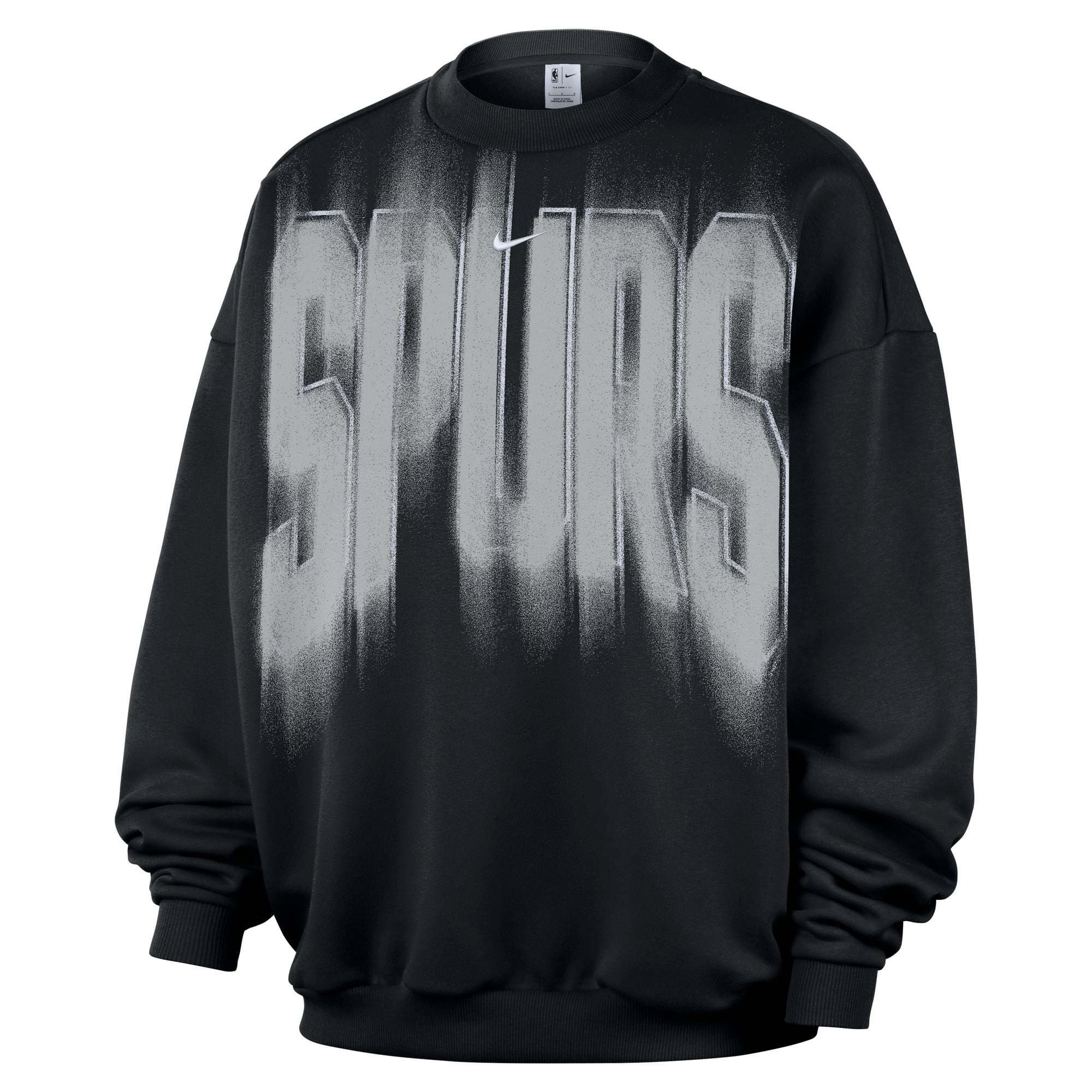 Men's San Antonio Spurs Nike Black 2026/27 Standard Issue Team Fleece ...