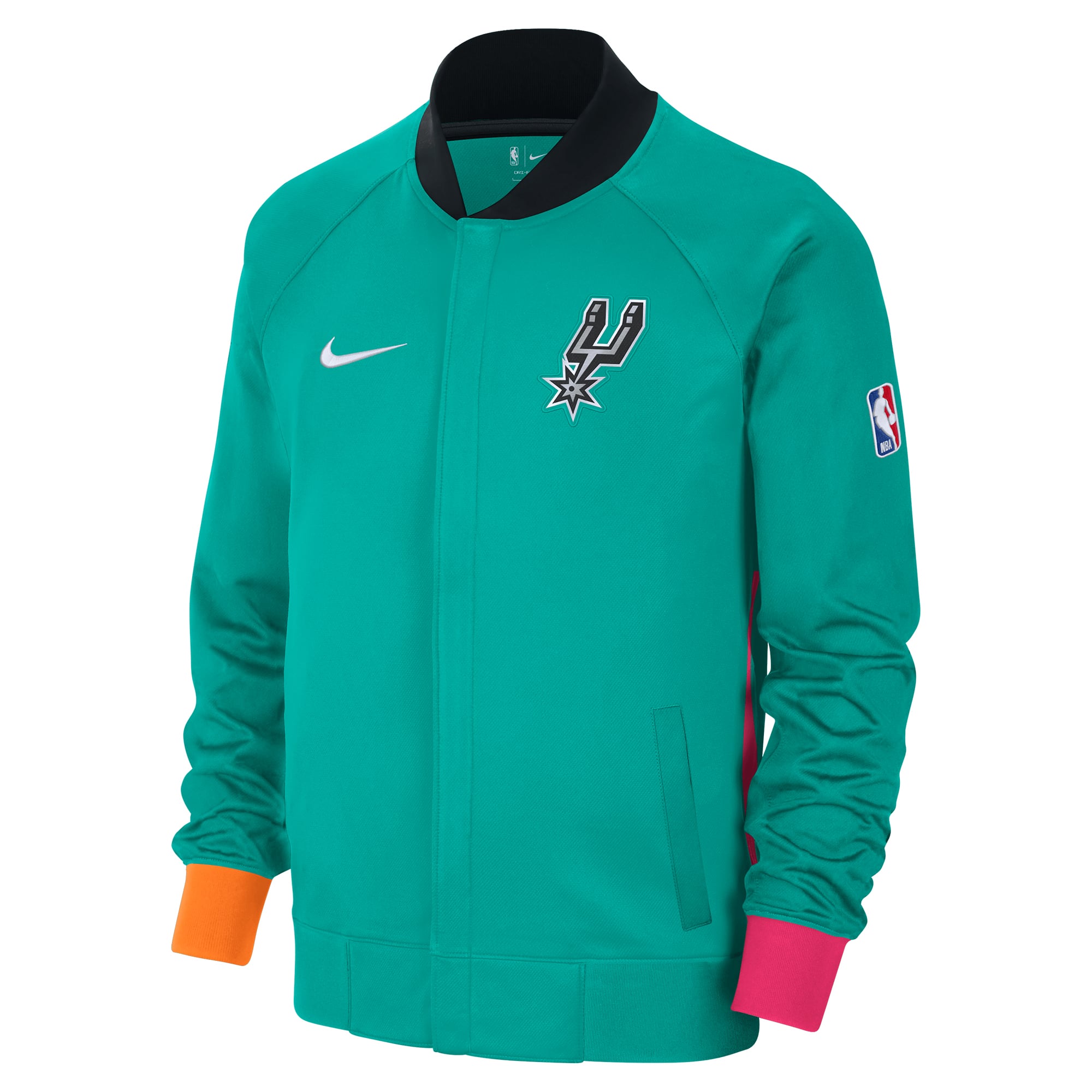 ウェア NIKE SPURS Men's San Antonio Spurs Nike Turquoise/Pink 2022/23 City Edition