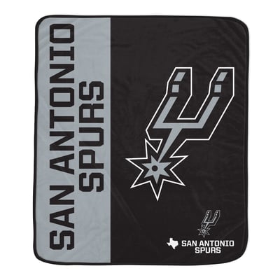 San Antonio Spurs Pegasus Baseline 50" x 60" Ultra Soft Throw Blanket