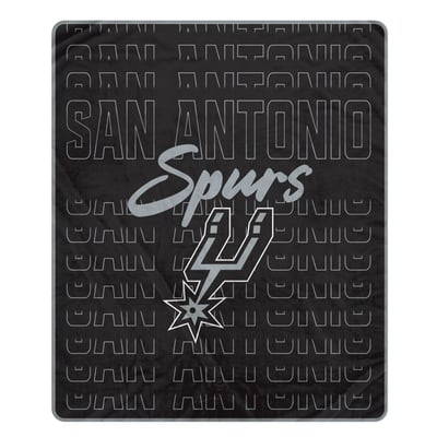 San Antonio Spurs Pegasus Echo Script Fade 50" x 60" Ultra Soft Throw Blanket