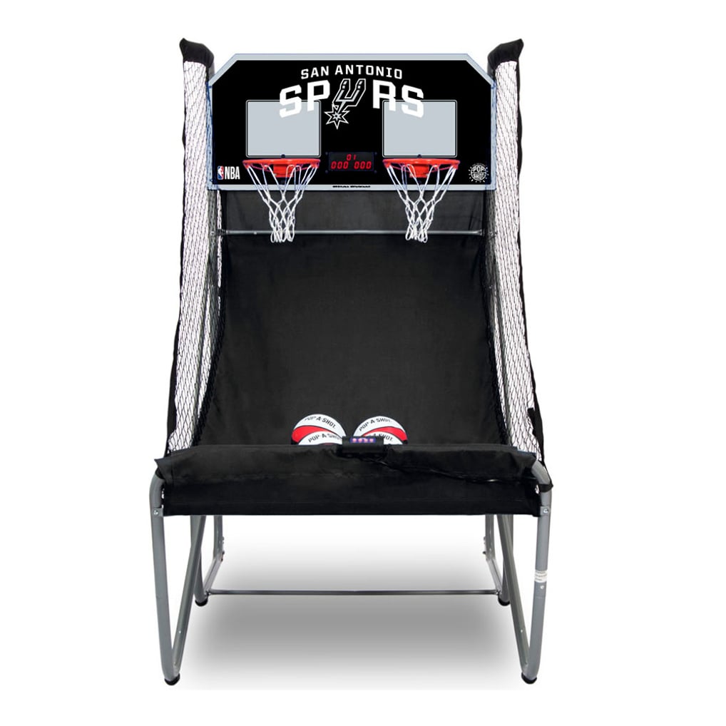 San Antonio Spurs Pop-A-Shot Home Dual Shot Basketball Game