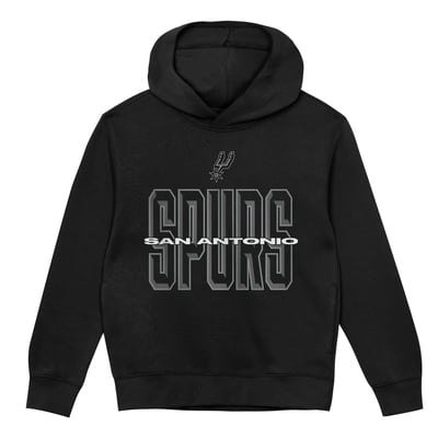 San Antonio Spurs Outerstuff Preschool Field General Fleece Hoodie - Black