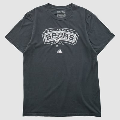 San Antonio Spurs Adidas 2010s T-shirt - Black - S by Fanatics Real Vintage