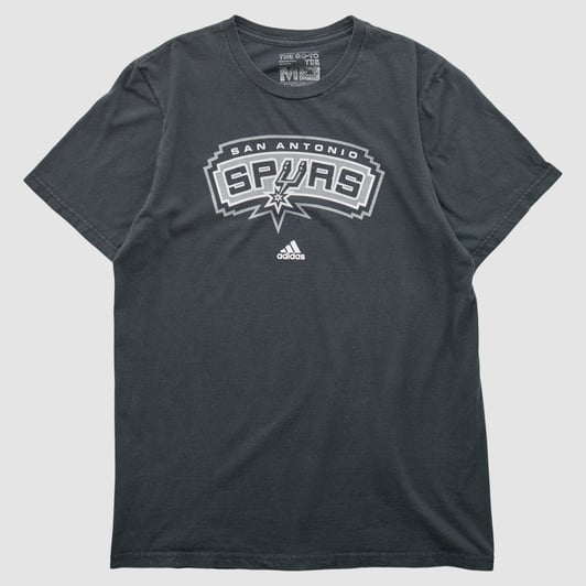 San Antonio Spurs Adidas 2010s T-shirt - Black - S by Fanatics Real Vintage