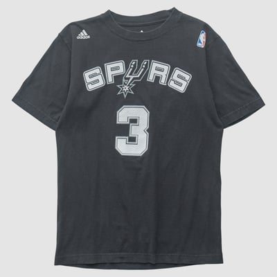 San Antonio Spurs Adidas 2010s T-shirt - Black - XS by Fanatics Real Vintage