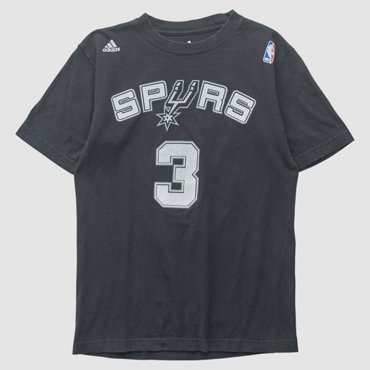 San Antonio Spurs Adidas 2010s T-shirt - Black - XS by Fanatics Real Vintage