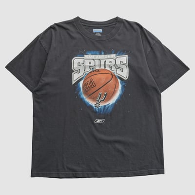 San Antonio Spurs Reebok 2000s T-shirt - Black - 3XL by Fanatics Real Vintage