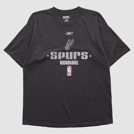 San Antonio Spurs Reebok 2000s T-shirt - Black - L by Fanatics Real Vintage