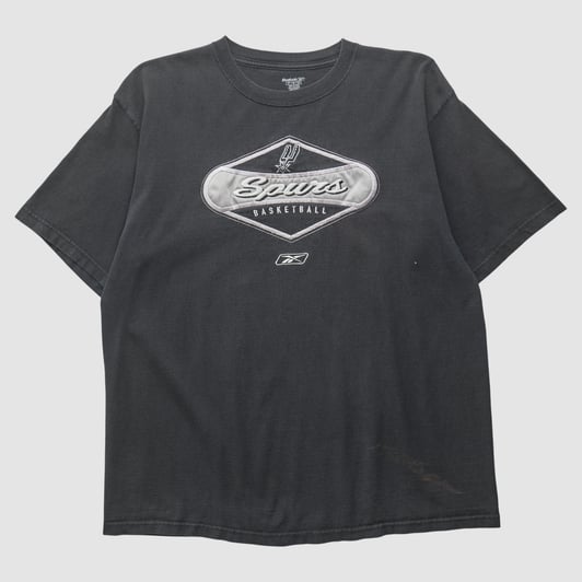 San Antonio Spurs Reebok 2010s T-shirt - Black - L by Fanatics Real Vintage