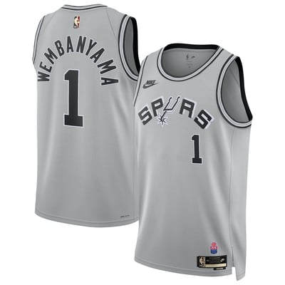 Victor Wembanyama San Antonio Spurs Nike Unisex Swingman Jersey - Classic Edition - Silver