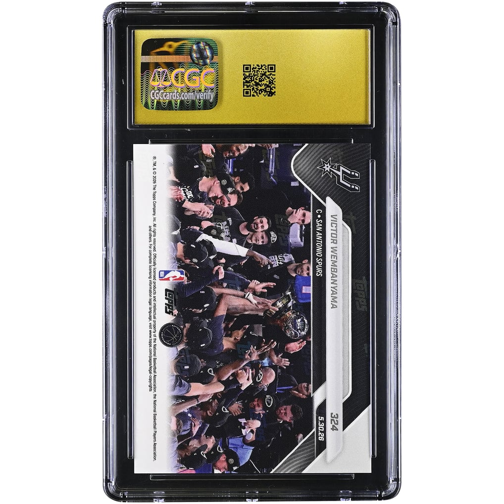 Victor Wembanyama San Antonio Spurs 2025-26 Topps Now 2026 NBA Western ...