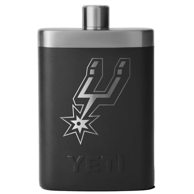 San Antonio Spurs YETI 7oz. Flask - Black