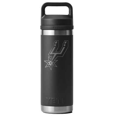 San Antonio Spurs YETI 18oz. Rambler Chug Water Bottle