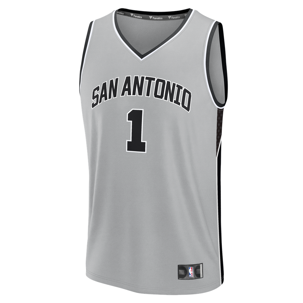 Youth San Antonio Spurs Victor Wembanyama Fanatics Silver Fast Break ...