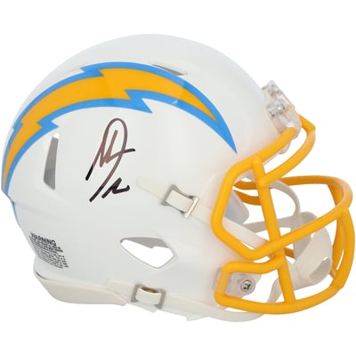 Antonio Gates San Diego Chargers Autographed Fanatics Authentic Riddell 2020 Speed Mini Helmet