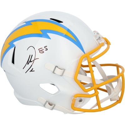 Antonio Gates San Diego Chargers Autographed Fanatics Authentic Riddell 2020 Speed Replica Helmet