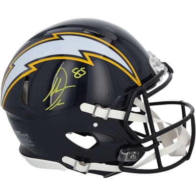 Antonio Gates San Diego Chargers Autographed Fanatics Authentic Riddell 2025 Alternate Speed Authentic Helmet