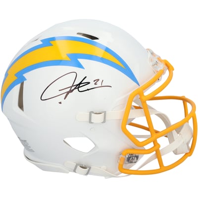 LaDainian Tomlinson San Diego Chargers Autographed Fanatics Authentic Riddell 2020 Speed Authentic Helmet