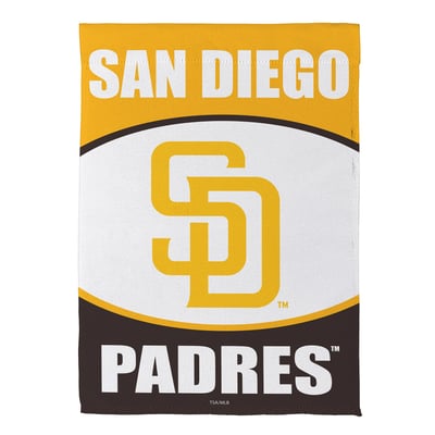  San Diego Padres 12.5" x 28" Scoped Logo Double-Sided Suede Garden Flag