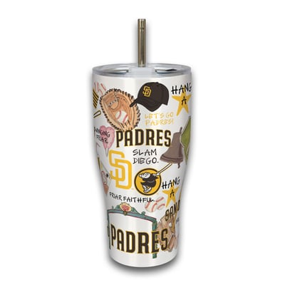  San Diego Padres Stainless Steel 30oz. Icon Tumbler