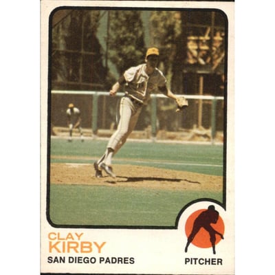 1973 O-Pee-Chee #655 Clay Kirby