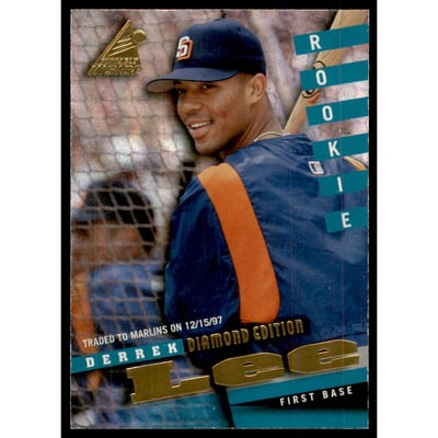 1998 Pinnacle Inside Diamond Edition #117 Derrek Lee