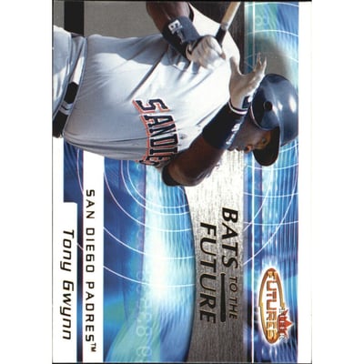 2001 Fleer Futures Bats to the Future #BF8 Tony Gwynn