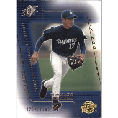2001 SPx #183 Donaldo Mendez YS RC