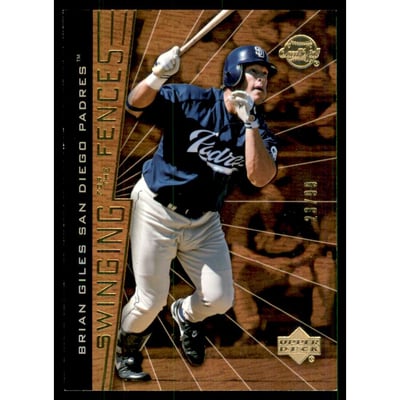 2004 Sweet Spot Wood #177 Brian Giles SF