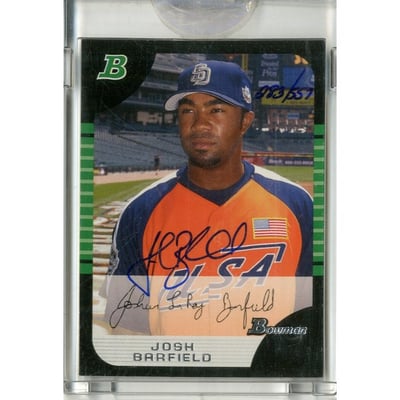 2006 Bowman Originals Buyback Autographs #409 Jason Botts 02 B/269 F