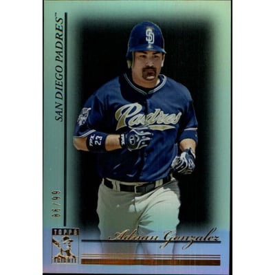 2010 Topps Tribute Black #60 Adrian Gonzalez
