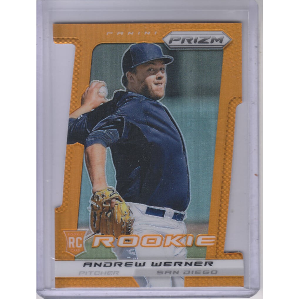2013 Panini Prizm Prizms Orange Die-Cut #230 Andrew Werner