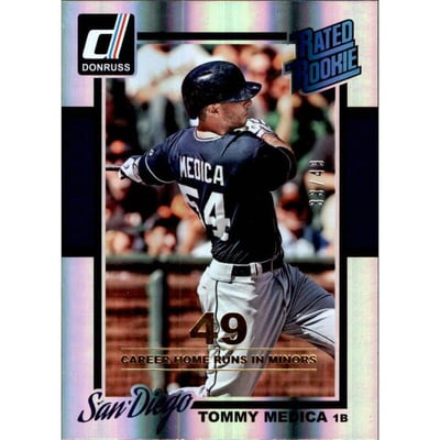 2014 Donruss Stat Line Career #45 Tommy Medica/49