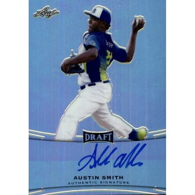 2015 Leaf Metal Draft #BAAS2 Austin Smith